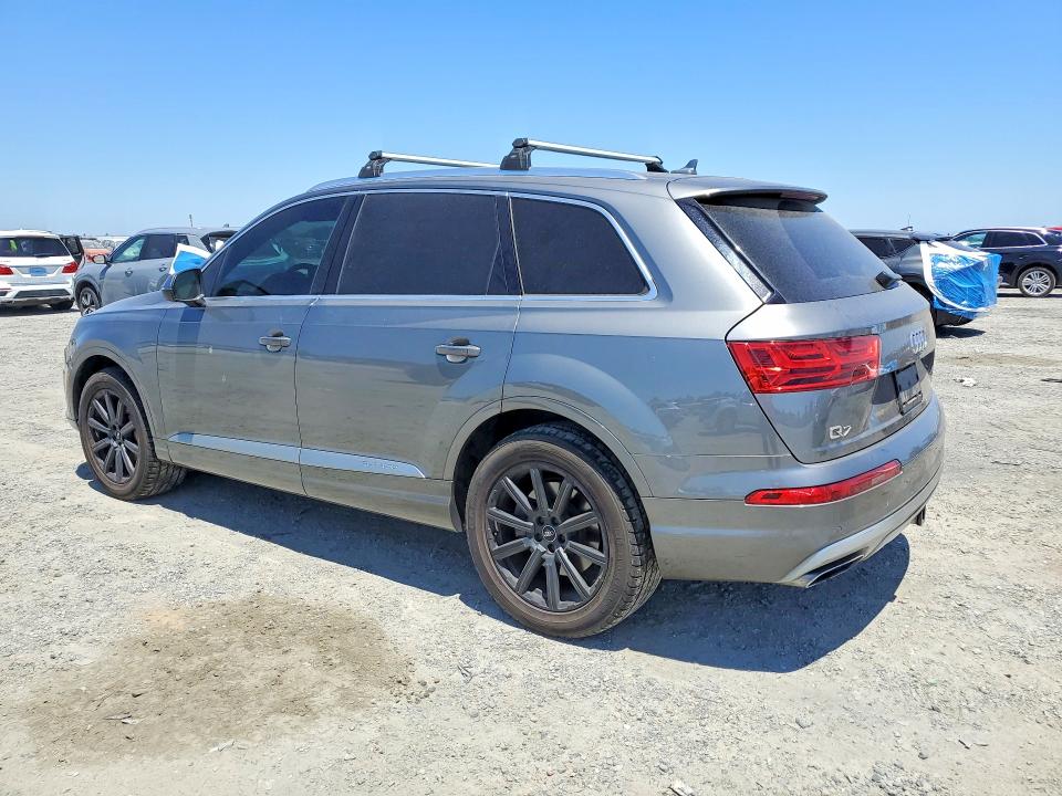2017 Audi Q7 VIN WA1LAAF71HD047671 COPART salvage auction — FRONT END, Ca - Salvage Certificate, sold $4,700 on 2026-07-02 (photo 2)