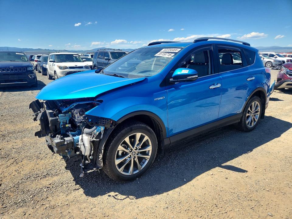 2017 Toyota Rav 4 VIN JTMDJREV2HD142152 COPART salvage auction — FRONT END, Mt - Salvage Certificate Of A Vehic, sold $8,200 on 2026-07-14 (photo 1)