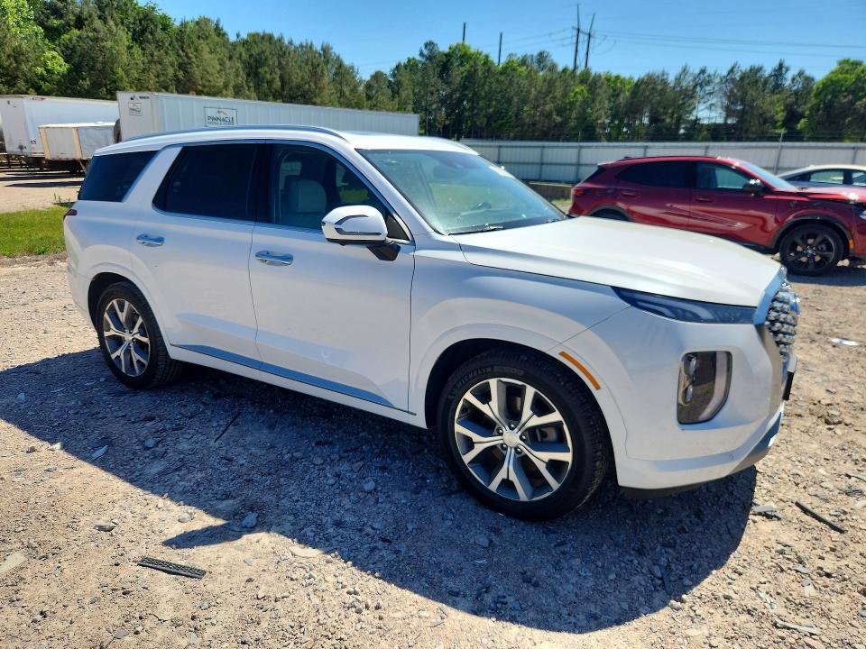 2021 Hyundai Palisade VIN KM8R54HE8MU310908 COPART salvage auction — FRONT END, Va - Cert Of Title - Salvage, sold $8,300 on 2026-07-06 (photo 4)