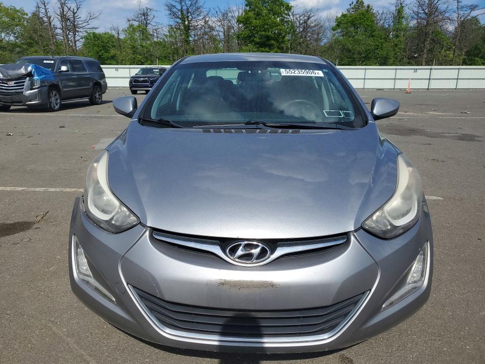 2015 Hyundai VIN KMHDH4AE8FU420730 COPART salvage auction — FRONT END, Ny - Mv-907A Salvage Certificate, sold $1,150 on 2026-07-13 (photo 5)