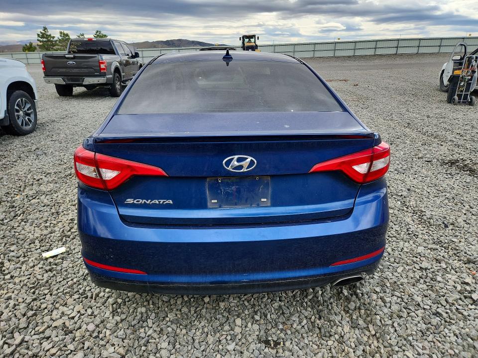 2015 Hyundai Sonata VIN 5NPE24AF8FH188188 COPART salvage auction — FRONT END, Tn - Certificate Of Title, sold $675 on 2026-07-09 (photo 6)