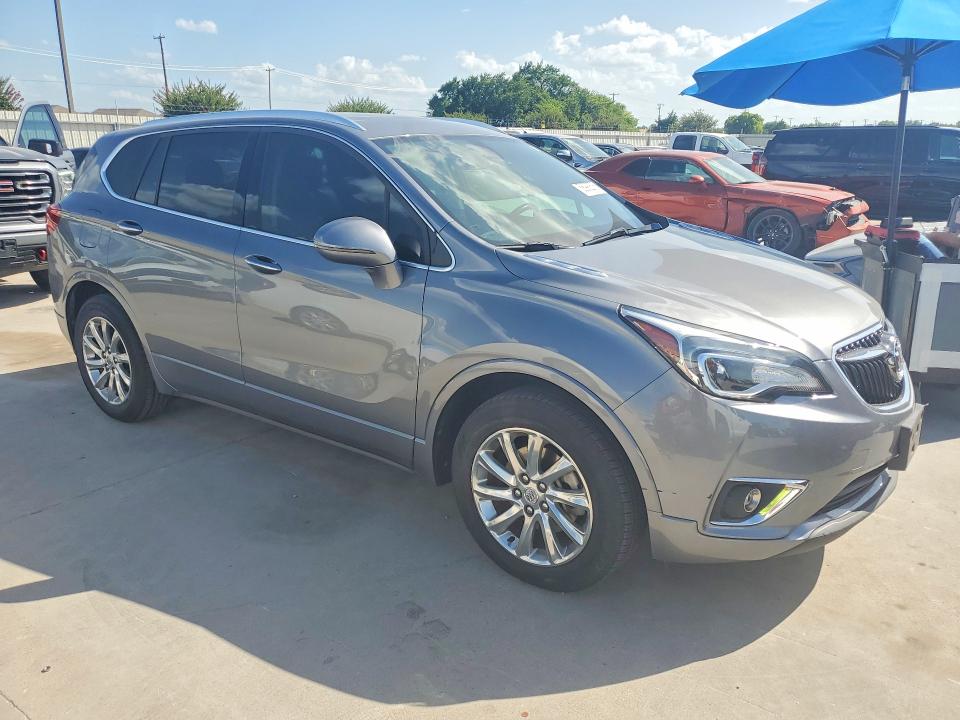 2019 Buick Envision VIN LRBFXCSA0KD000491 COPART salvage auction — FRONT END, Tx - Salvage Vehicle Title, sold $5,500 on 2026-07-16 (photo 4)