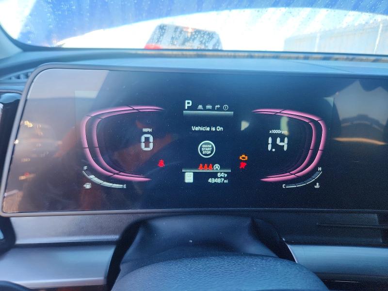2023 Kia Sportage VIN 5XYK33AF9PG038237 COPART salvage auction — FRONT END, Wi - Cert Of Title-Salvage Vehicle, sold $6,500 on 2026-07-27 (photo 9)