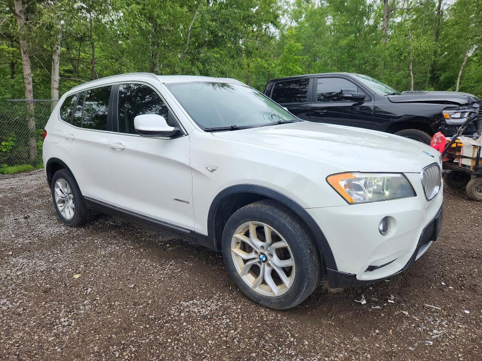 2014 BMW X3 VIN 5UXWX9C59E0D15728 COPART salvage auction — FRONT END, On - Permit Salvage, sold $1,550 on 2026-07-14 (photo 4)