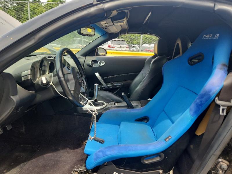 2006 Nissan 350z VIN JN1AZ36A56M453238 COPART salvage auction — REAR END, Md - Cert Of Salvage > 75% Damage, sold $550 on 2026-07-21 (photo 7)