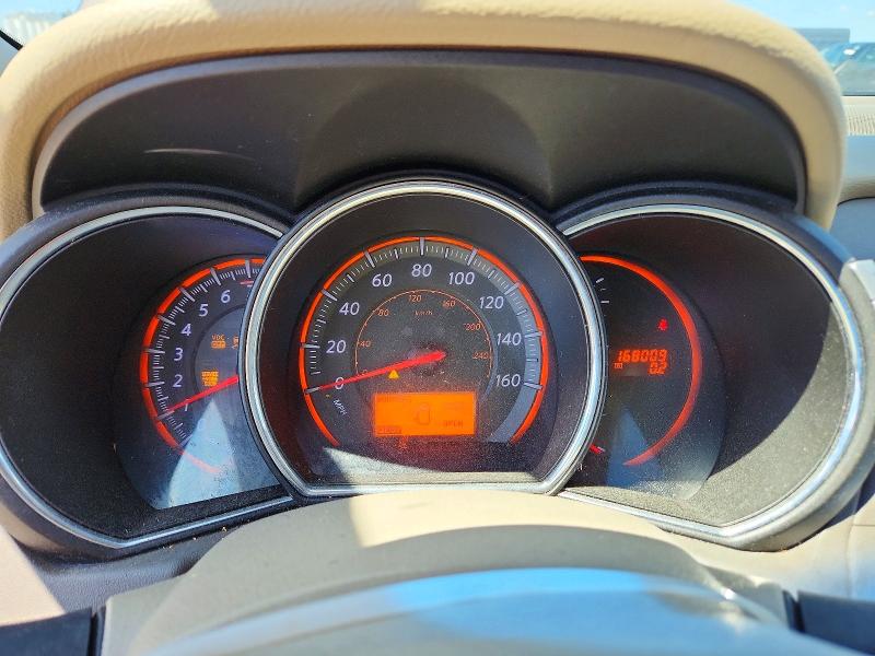 2010 Nissan Murano VIN JN8AZ1MU8AW005334 COPART salvage auction — FRONT END, Il - Salvage Certificate, sold $275 on 2026-07-06 (photo 9)