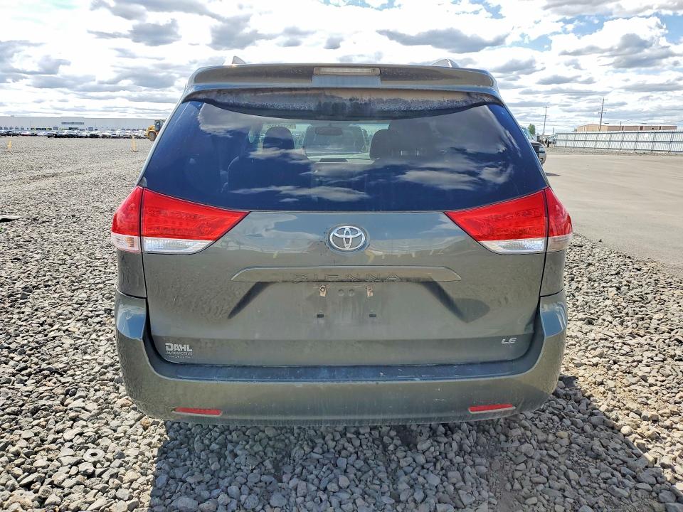2012 Toyota VIN 5TDKK3DC0CS205599 COPART salvage auction — FRONT END, Wa - Bill Of Sale, sold $725 on 2026-07-08 (photo 6)