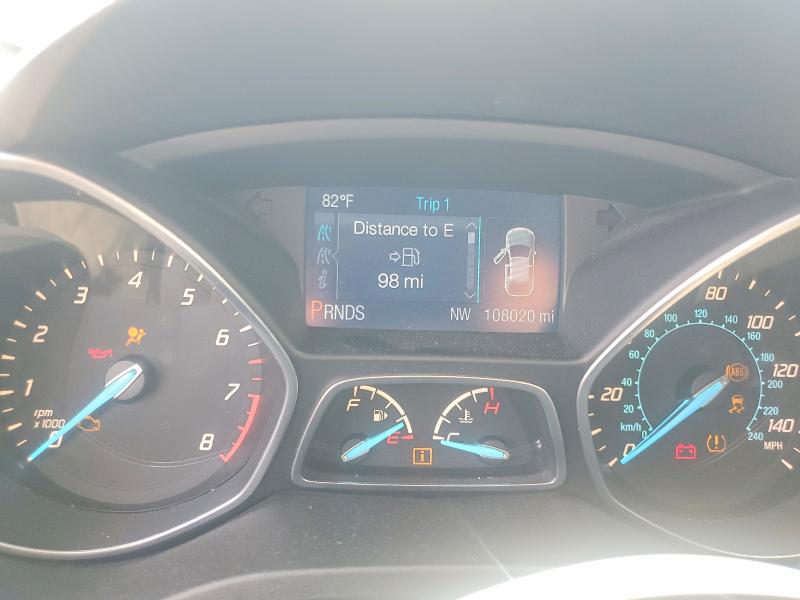 2014 Ford Escape VIN 1FMCU9GX3EUB20704 COPART salvage auction — MECHANICAL, Nj - Cert Of Title W/Salvage Histor, sold $500 on 2026-07-28 (photo 9)