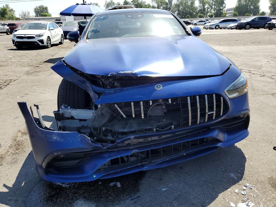 2020 Mercedes-benz AMG GT VIN WDD7X6BB4LA014015 COPART salvage auction — FRONT END, Ca - Salvage Certificate, sold $22,900 on 2026-08-06 (photo 5)