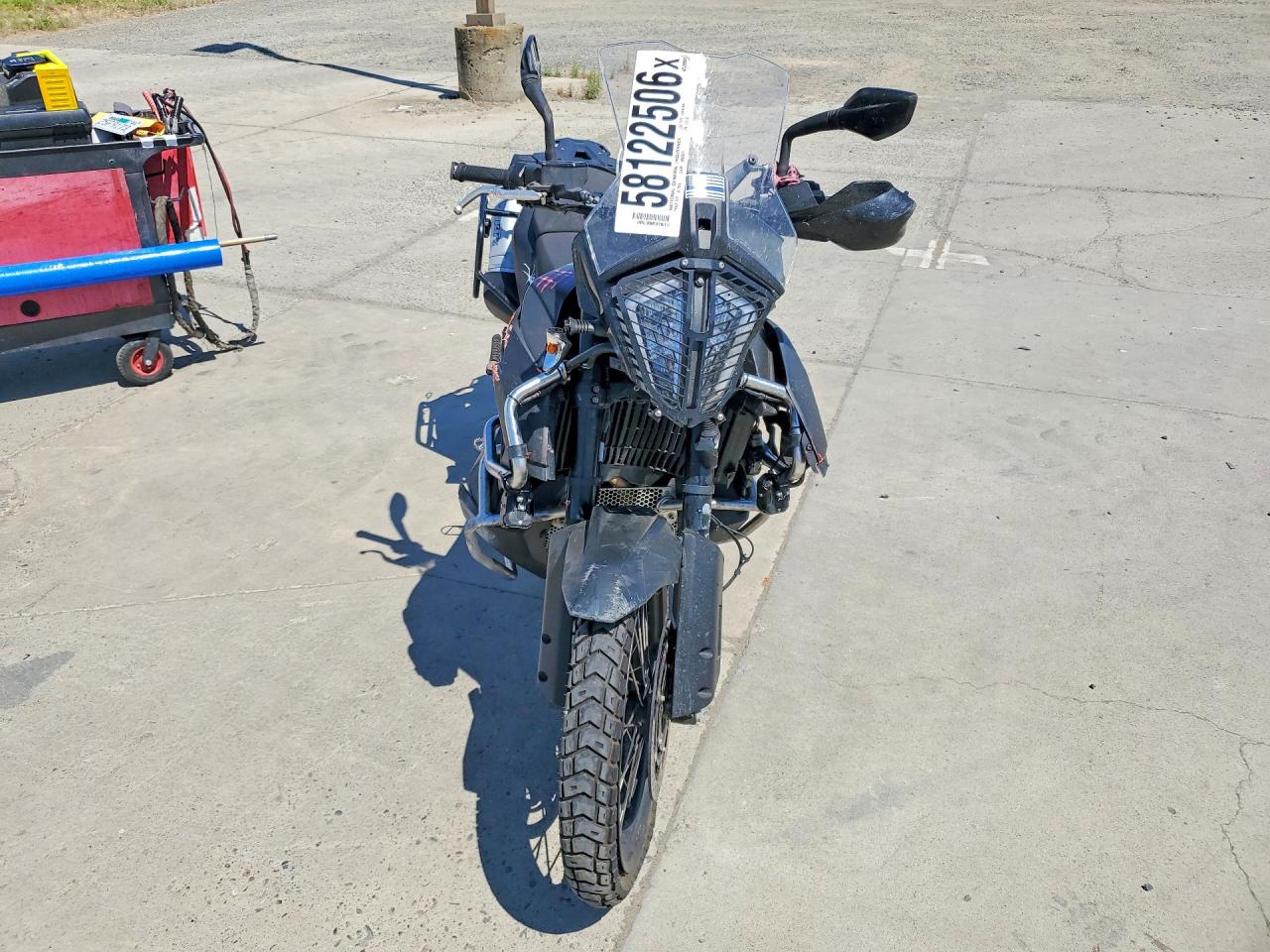 2021 Ktm 890 VIN VBKTS6401MM805183 COPART salvage auction — Front End, CA - SALVAGE CERTIFICATE, sold $1,850 on 2026-07-09 (photo 2)