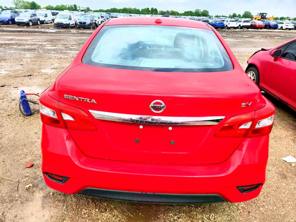 2018 Nissan Sentra VIN 3N1AB7APXJL640792 COPART salvage auction — SIDE, Il - Salvage Certificate, sold $2,700 on 2026-07-09 (photo 6)