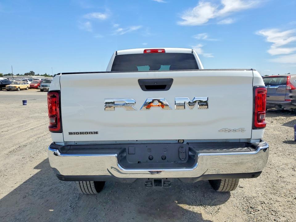 2026 Ram 2500 VIN 3C6UR5DJ4TG197107 COPART salvage auction — DAMAGE HISTORY, Ca - Dis/Dlr/Exp Only Clean Title (P), sold $11,300 on 2026-07-21 (photo 6)
