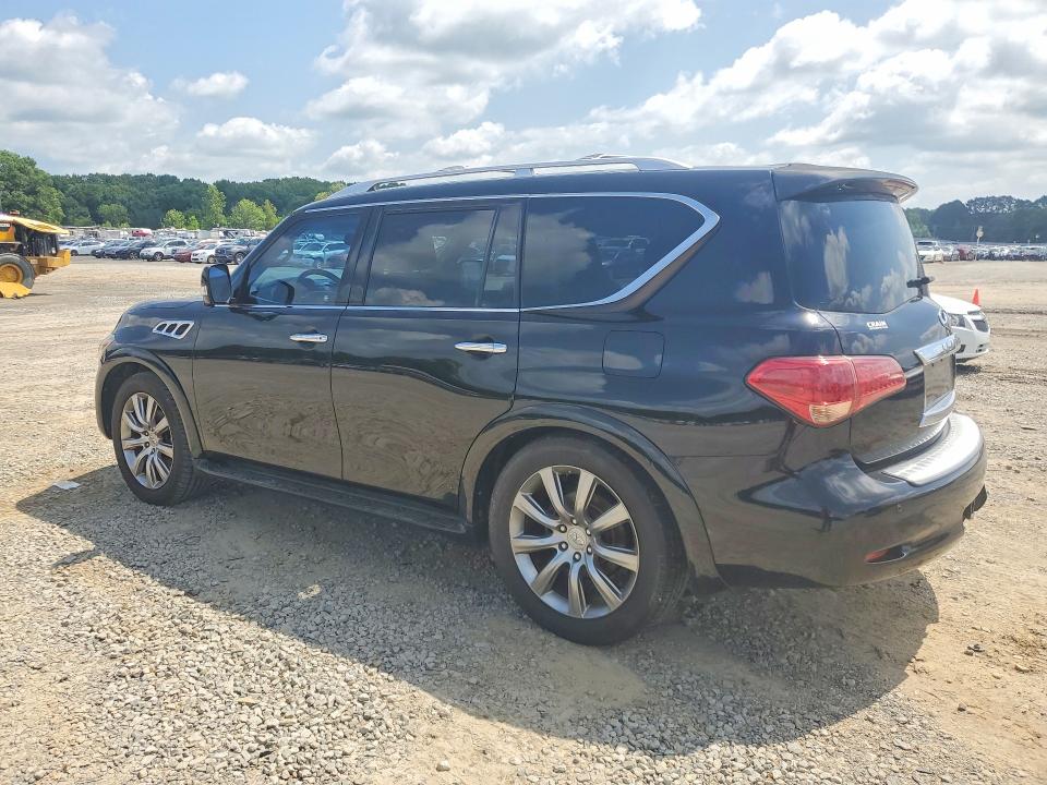 2012 Infiniti Qx56 VIN JN8AZ2NF2C9518585 COPART salvage auction — MINOR DENT/SCRATCHES, Ar - Certificate Of Title, sold $1,550 on 2026-07-08 (photo 2)