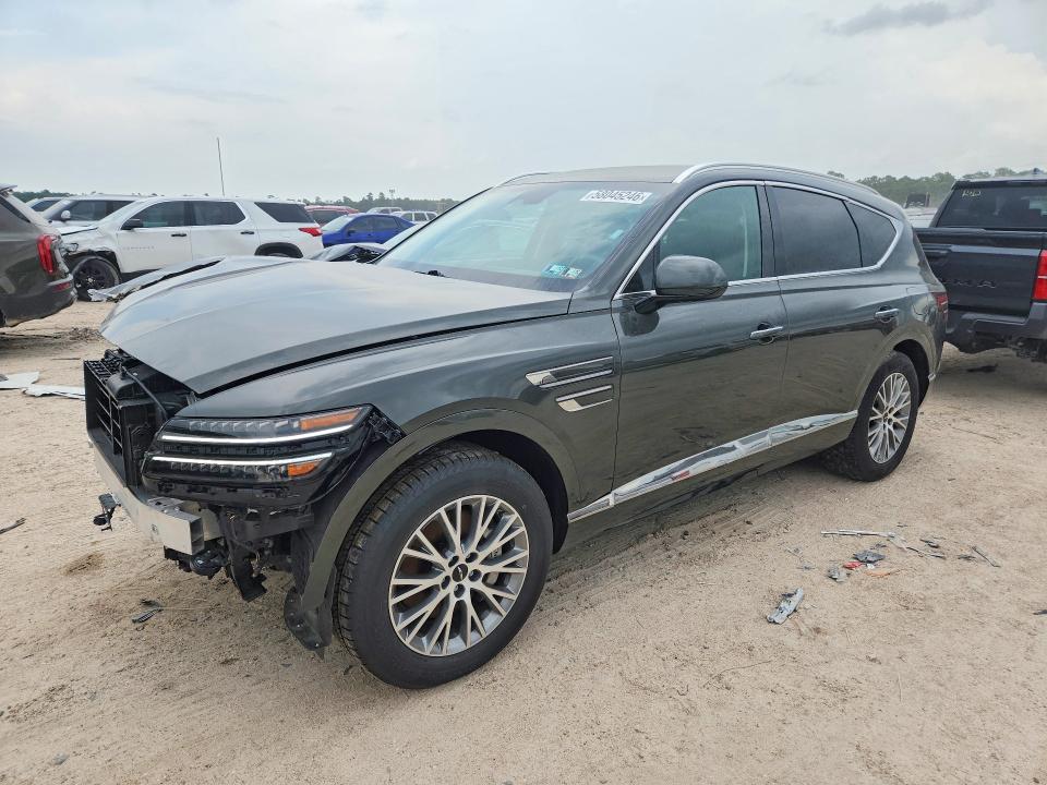 2025 Genesis Gv80 VIN KMUHFESB1SU236470 COPART salvage auction — FRONT END, Az - Cert Of Title - Salvage, sold $17,000 on 2026-07-28 (photo 1)