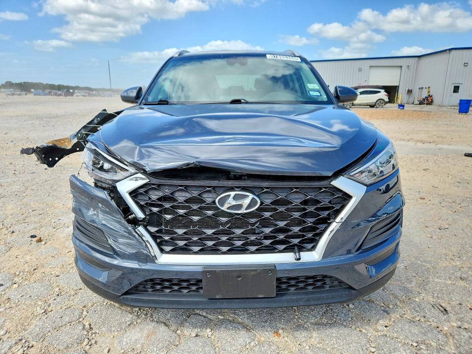 2021 Hyundai Tucson VIN KM8J33A42MU381195 COPART salvage auction — FRONT END, TX - CERTIFICATE OF TITLE, sold $3,000 on 2026-07-16 (photo 5)