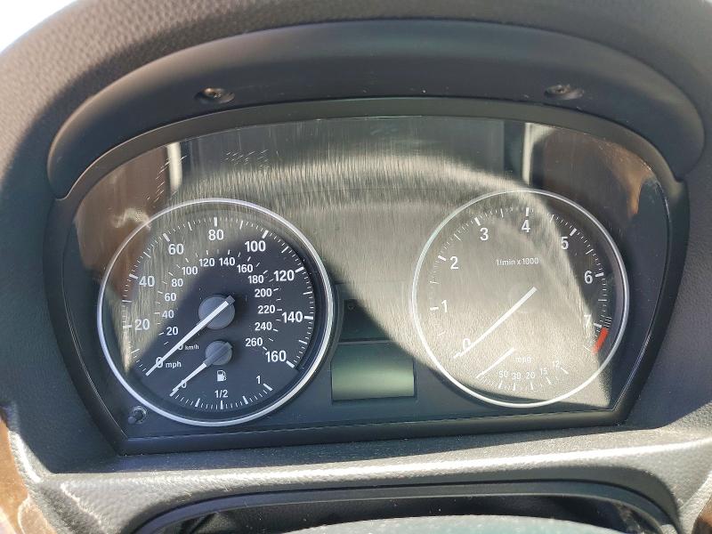 2009 BMW 3er VIN WBAPH57579NL78559 COPART salvage auction — FRONT END, Ca - Salvage Certificate, sold $350 on 2026-07-02 (photo 9)