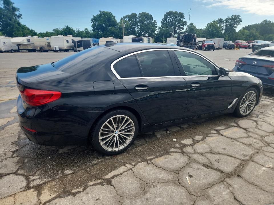2017 BMW 5er VIN WBAJA5C35HG897854 COPART salvage auction — WATER/FLOOD, Mo - Junking Certificate, sold $6,500 on 2026-07-20 (photo 3)