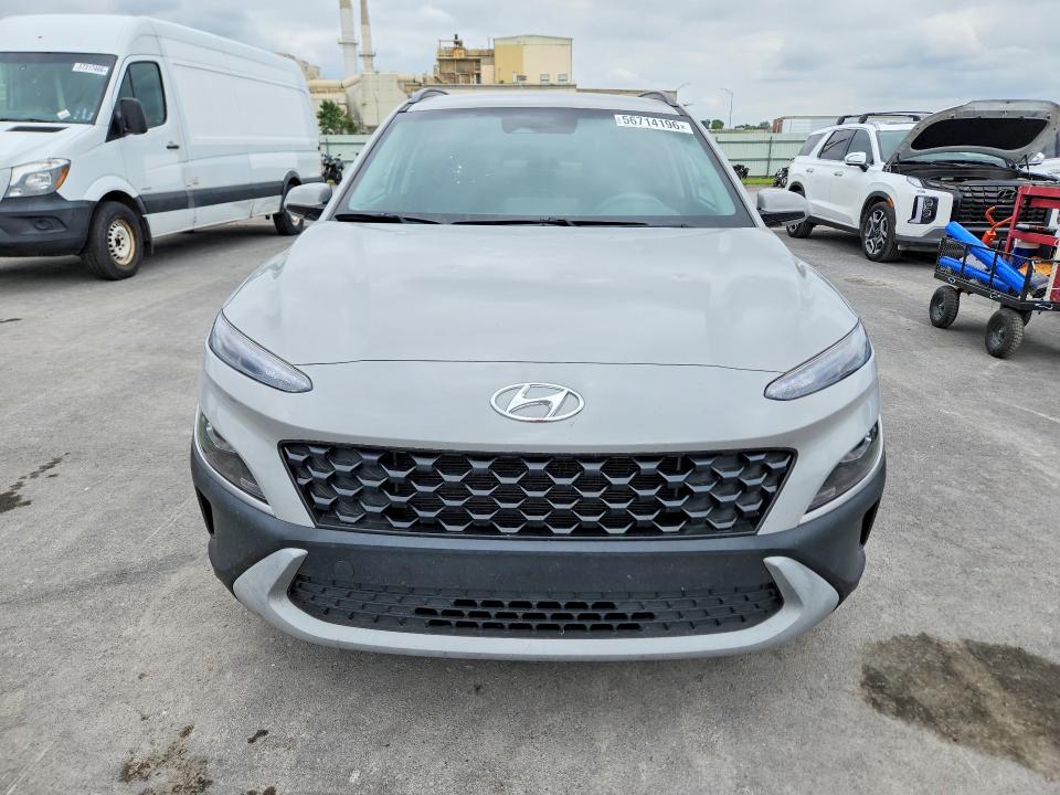 2023 Hyundai Kona VIN KM8K62AB7PU030260 COPART salvage auction — HAIL, Ok - Cert Of Title-Salvage, sold $2,200 on 2026-07-22 (photo 5)