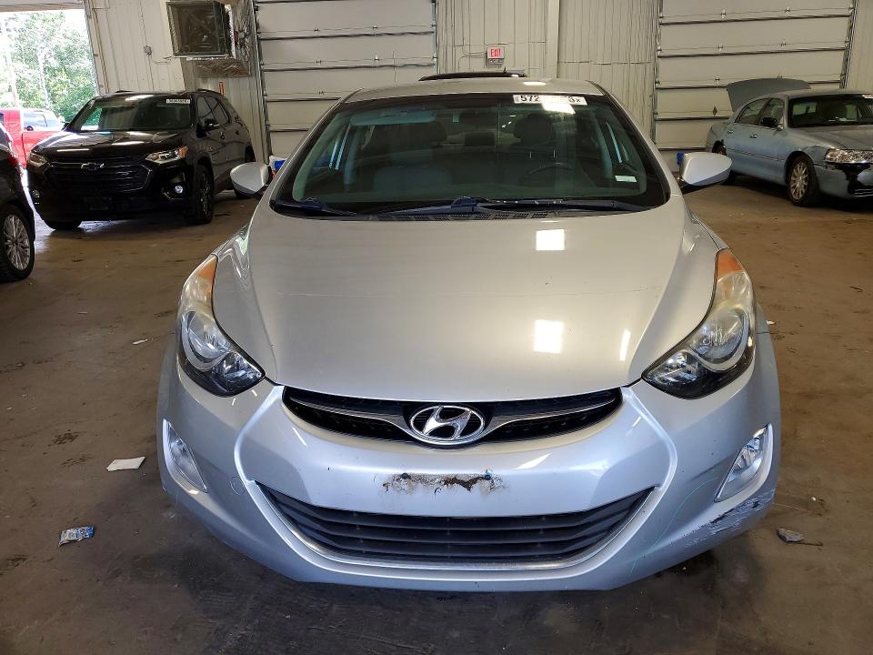 2013 Hyundai Elantra VIN 5NPDH4AE9DH324360 COPART salvage auction — VANDALISM, Mn - Cert Of Title-Prior Salvage, sold $525 on 2026-07-23 (photo 5)