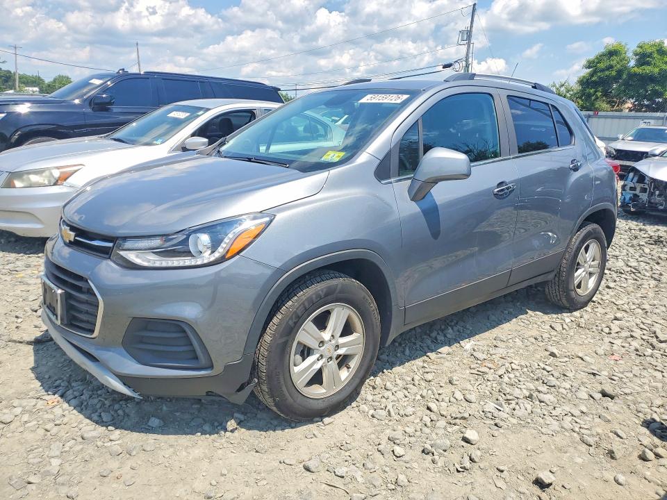2019 Chevrolet Trax VIN KL7CJPSB0KB922564 COPART salvage auction — FRONT END, NJ - CERT OF TITLE-SALVAGE (P), sold $1,500 on 2026-07-20 (photo 1)