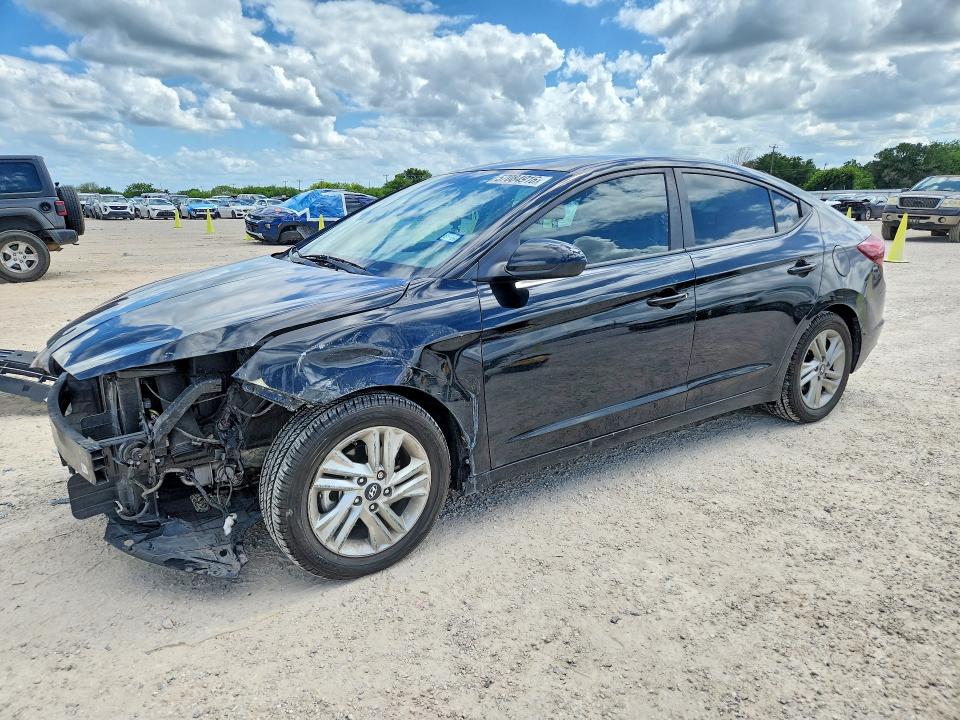 2020 Hyundai VIN KMHD84LF2LU027954 COPART salvage auction — FRONT END, Tx - Salvage Vehicle Title, sold $3,200 on 2026-07-09 (photo 1)
