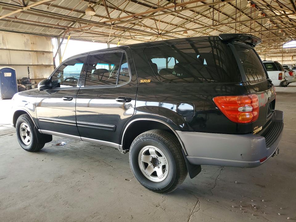 2002 Toyota Sequoia VIN 5TDZT34A82S119045 COPART salvage auction — MINOR DENT/SCRATCHES, Az - Certificate Of Title (P), sold $1,500 on 2026-07-22 (photo 2)