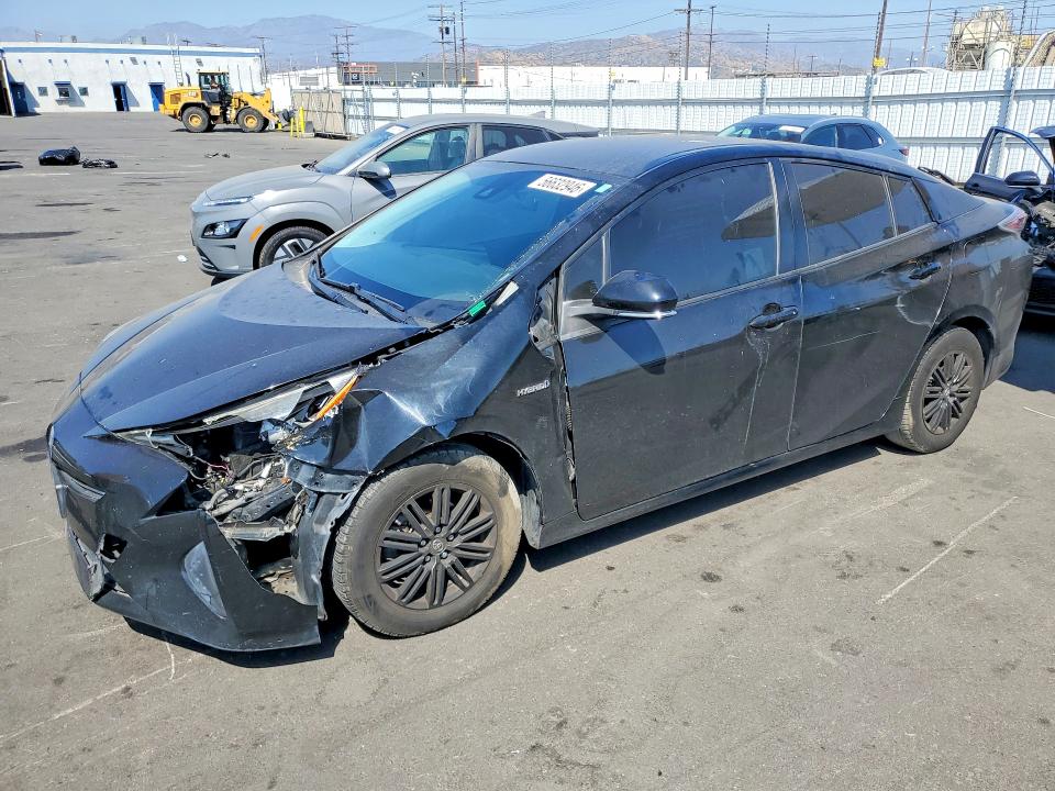 2017 Toyota Prius VIN JTDKBRFUXH3034605 COPART salvage auction — FRONT END, Ca - Salvage Certificate, sold $3,200 on 2026-07-08 (photo 1)