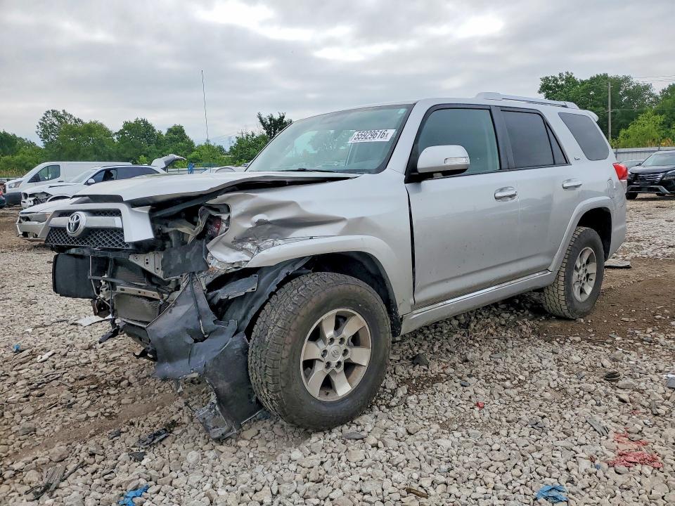 2010 Toyota 4runner VIN JTEBU5JR2A5015803 COPART salvage auction — FRONT END, Il - Salvage Certificate, sold $5,800 on 2026-07-22 (photo 1)