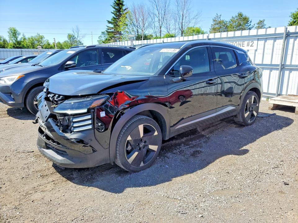 2025 Nissan Kicks VIN 3N8AP6DD7SL389018 COPART salvage auction — FRONT END, On - Permit Salvage, sold $7,000 on 2026-08-20 (photo 1)