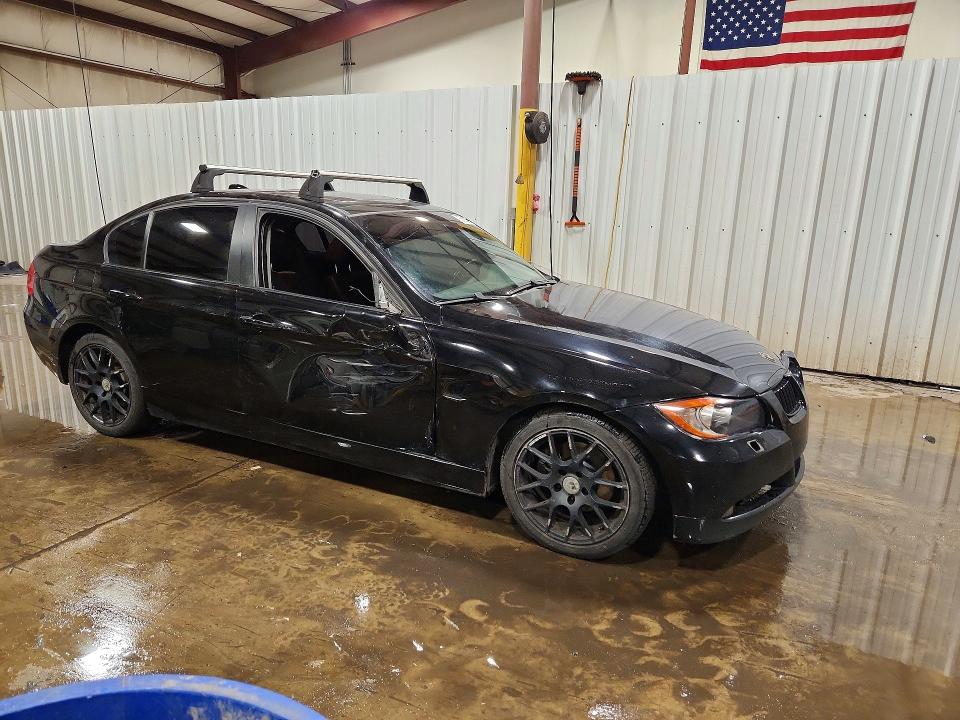 2007 BMW 3er VIN WBAVC93587KZ70229 COPART salvage auction — FRONT END, Pa - Certificate Of Salvage, sold $425 on 2026-07-02 (photo 4)