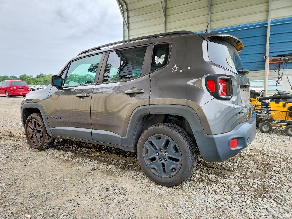 2018 Jeep Renegade VIN ZACCJBAB7JPH37892 COPART salvage auction — FRONT END, Sc - Cert Of Title-Salvage, sold $1,700 on 2026-08-04 (photo 2)