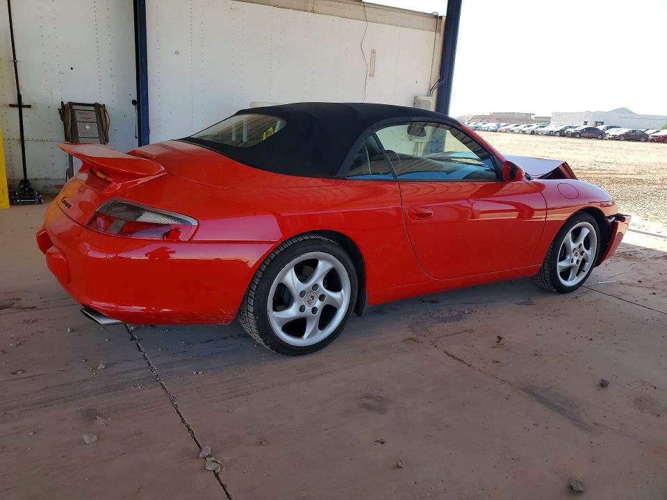 2002 Porsche 911 VIN WP0CA29952S654586 COPART salvage auction — FRONT END, Az - Cert Of Title - Salvage, sold $7,300 on 2026-07-09 (photo 3)
