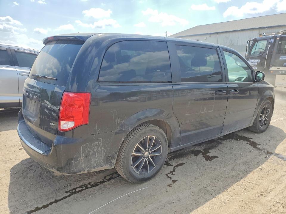 2017 Dodge Caravan VIN 2C4RDGEG6HR558589 COPART salvage auction — WATER/FLOOD, Mi - Cert Of Title-Flood Vehicle, sold $800 on 2026-07-22 (photo 3)