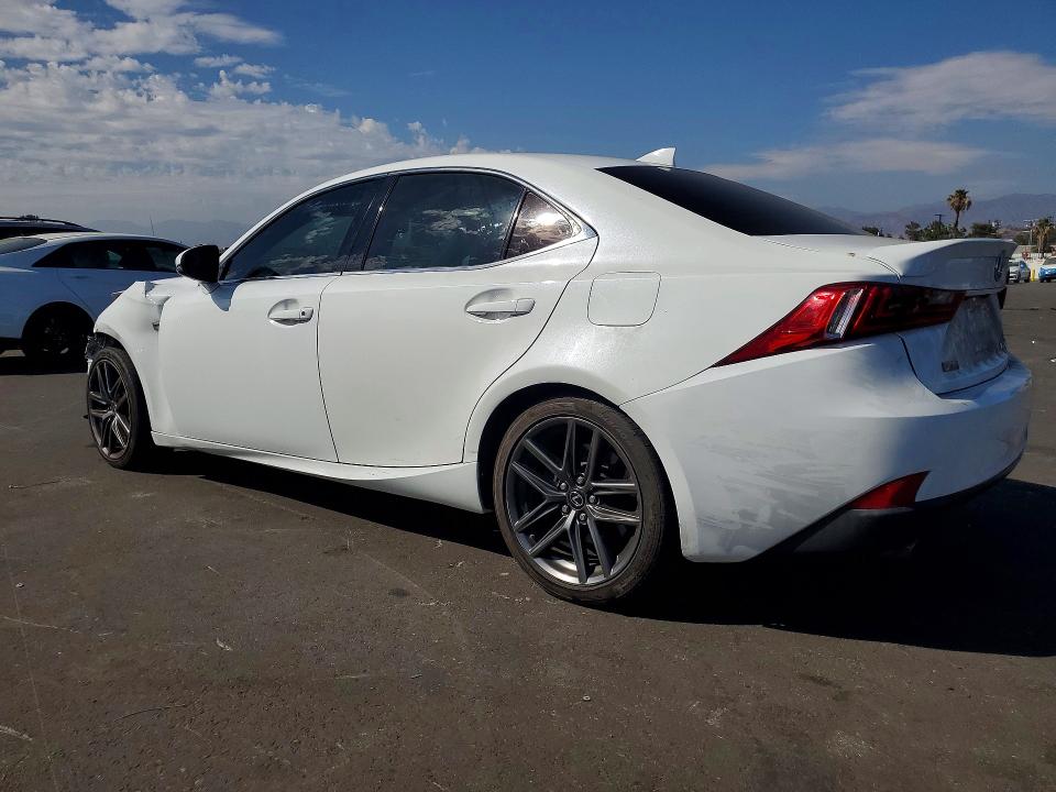 2016 Lexus Is VIN JTHBA1D28G5038420 COPART salvage auction — FRONT END, Ca - Salvage Certificate, sold $3,050 on 2026-07-15 (photo 2)