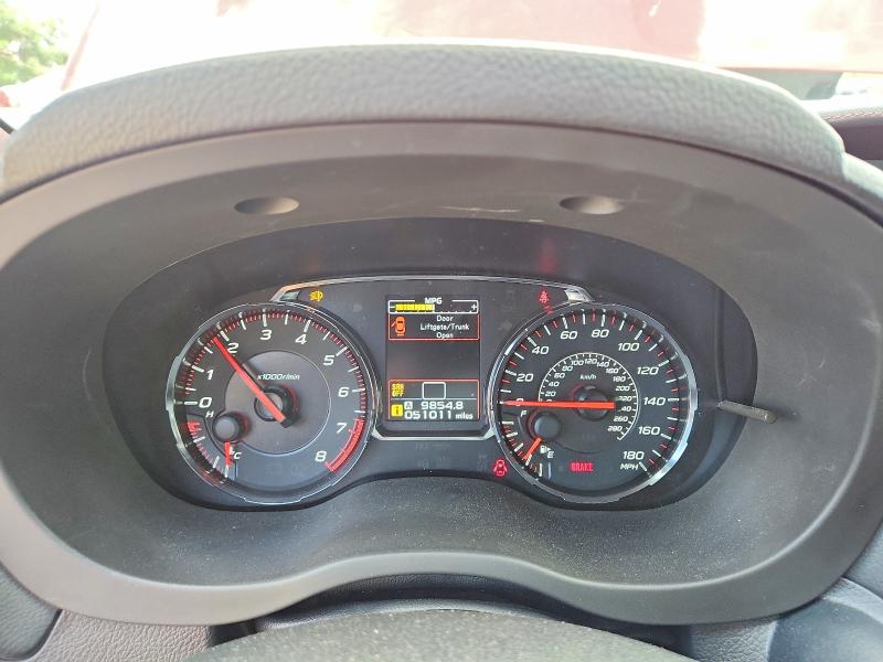 2020 Subaru VIN JF1VA1J67L9804071 COPART salvage auction — FRONT END, Sc - Cert Of Title-Salvage, sold $5,100 on 2026-07-17 (photo 9)