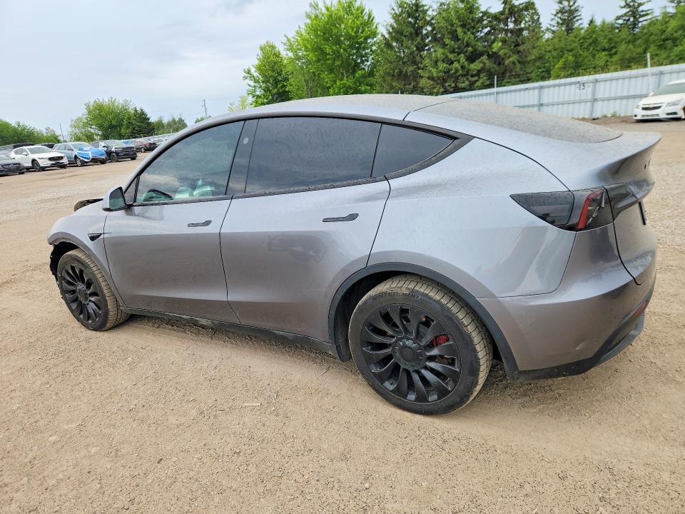 2024 Tesla Model y VIN 7SAYGDEE4RF213397 COPART salvage auction — FRONT END, On - Permit Salvage, sold $15,750 on 2026-07-28 (photo 2)