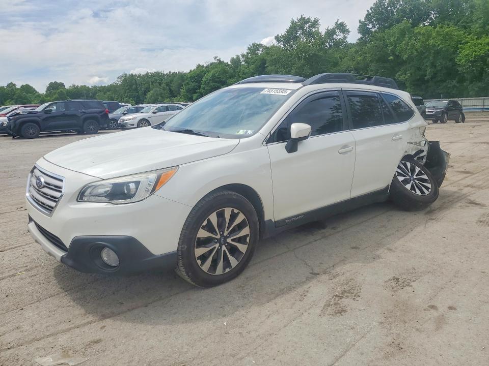 2017 Subaru Outback VIN 4S4BSANCXH3274548 COPART salvage auction — REAR END, Pa - Certificate Of Salvage, sold $1,400 on 2026-07-18 (photo 1)