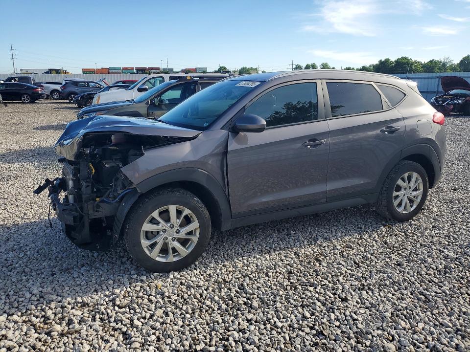 2021 Hyundai Tucson VIN KM8J3CA42MU388731 COPART salvage auction — FRONT END, Oh - Cert Of Title-Salvage, sold $5,100 on 2026-07-24 (photo 1)