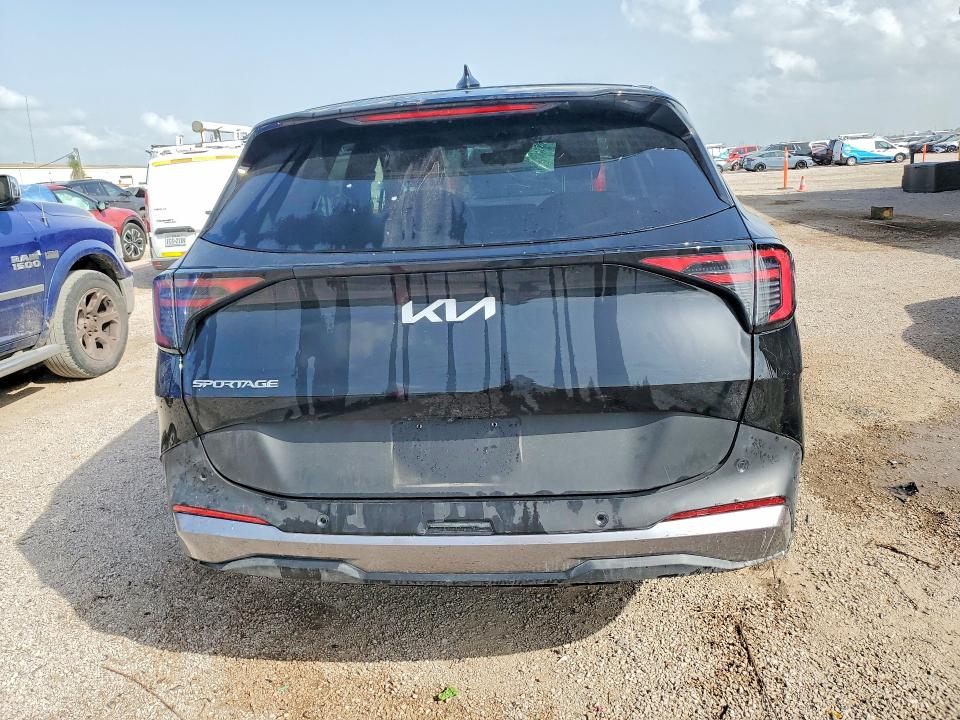 2026 Kia Sportage VIN 5XYK23DF9TG376813 COPART salvage auction — FRONT END, Tx - Certificate Of Title, sold $11,800 on 2026-07-30 (photo 6)