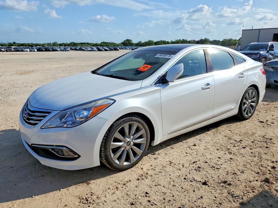 2015 Hyundai Azera VIN KMHFH4JG3FA474660 COPART salvage auction — WATER/FLOOD, TX - SALVAGE VEHICLE TITLE, sold $2,900 on 2026-07-09 (photo 1)