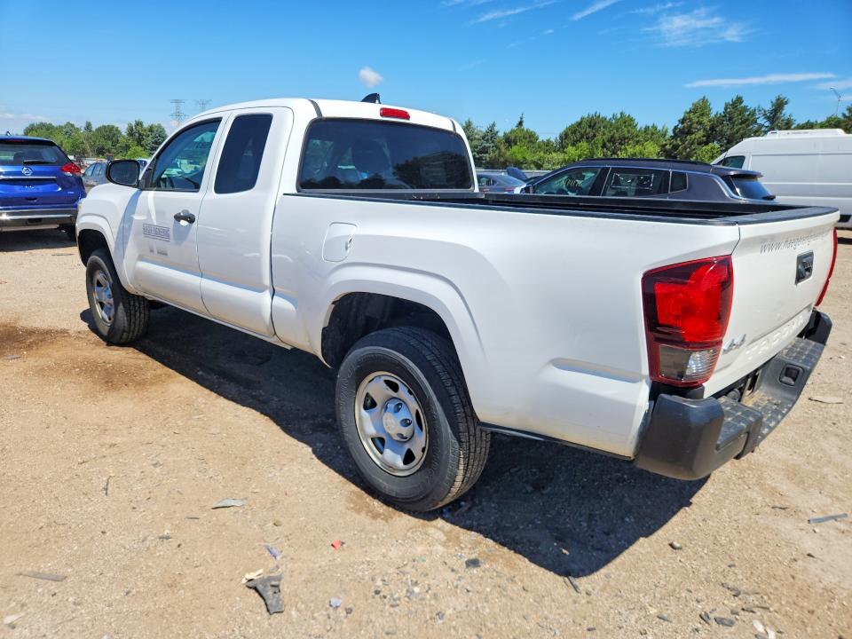 2020 Toyota Tacoma VIN 5TFSX5EN7LX071875 COPART salvage auction — REAR END, Il - Salvage Certificate, sold $4,600 on 2026-07-21 (photo 2)