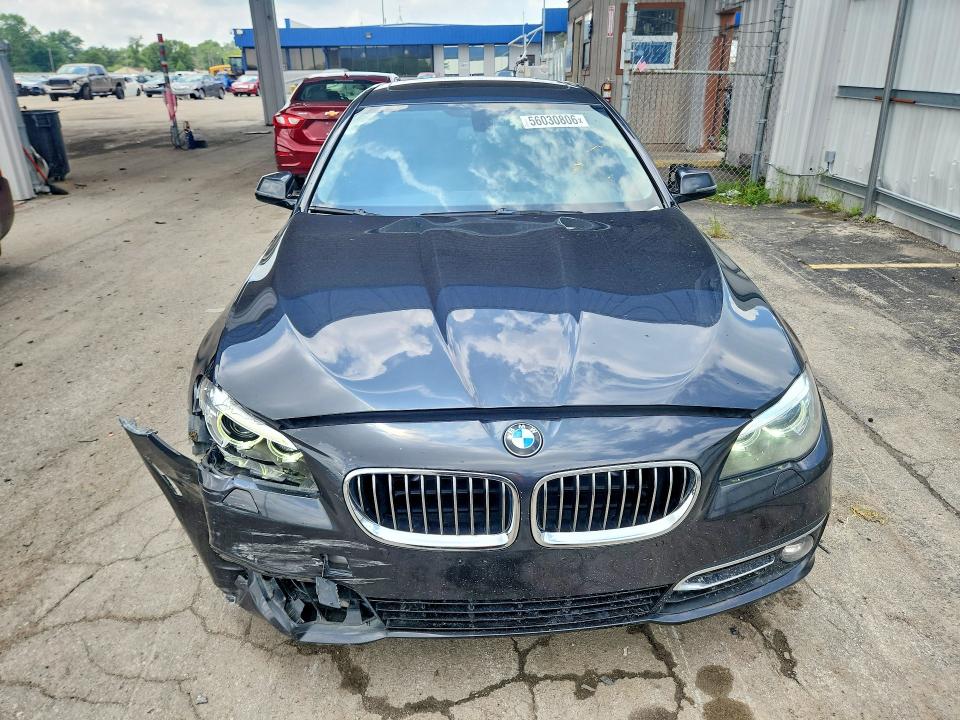 2016 BMW 5er VIN WBA5B3C50GG256257 COPART salvage auction — FRONT END, In - Cert Of Title-Salvage Title, sold $2,250 on 2026-07-20 (photo 5)