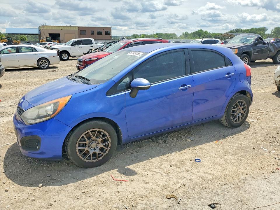 2013 Kia Rio VIN KNADN5A35D6149383 COPART salvage auction — SIDE, Ks - Cert Of Title-Salvage, sold $650 on 2026-07-09 (photo 1)