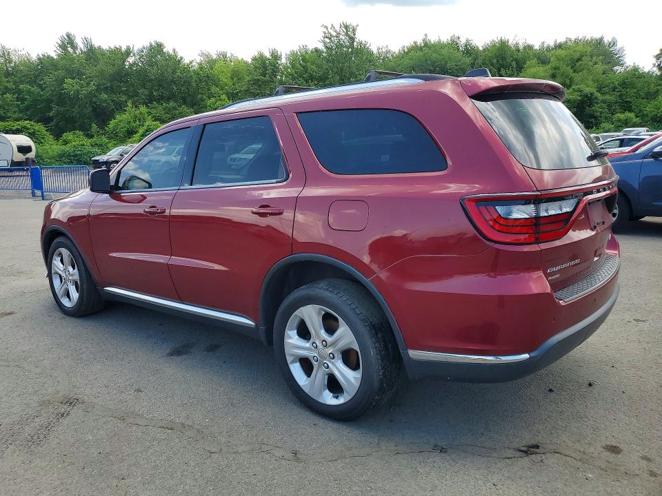 2014 Dodge Durango VIN 1C4RDJDG9EC592299 COPART salvage auction — UNDERCARRIAGE, Ct - Certificate Of Title, sold $3,950 on 2026-09-03 (photo 2)