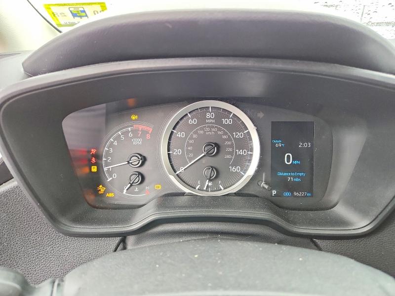 2021 Toyota Corolla VIN 5YFEPMAEXMP205436 COPART salvage auction — REAR END, Nj - Cert Of Title-Salvage, sold $3,600 on 2026-07-31 (photo 9)