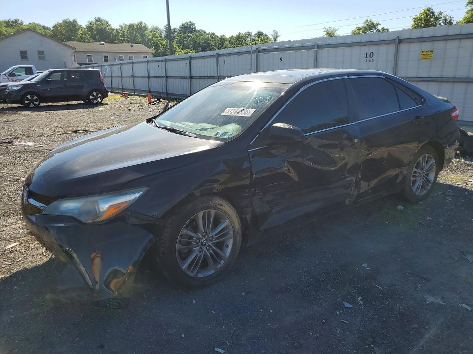 2016 Toyota Camry VIN 4T1BF1FK0GU238273 COPART salvage auction — FRONT END, Pa - Certificate Of Salvage, sold $1,100 on 2026-07-20 (photo 1)