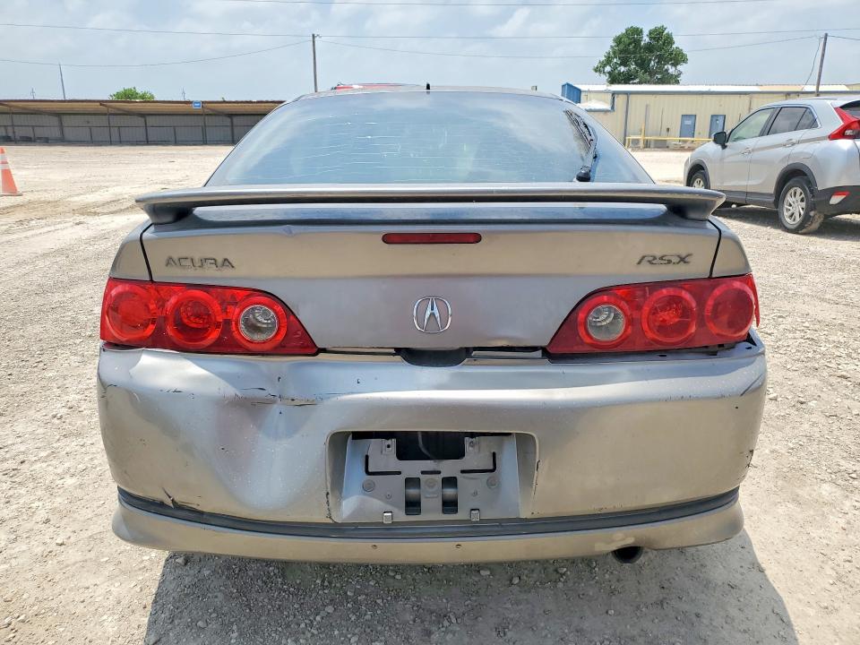 2005 Acura Rsx VIN JH4DC54805S006297 COPART salvage auction — ROOF, Tx - Certificate Of Title, sold $200 on 2026-07-08 (photo 6)