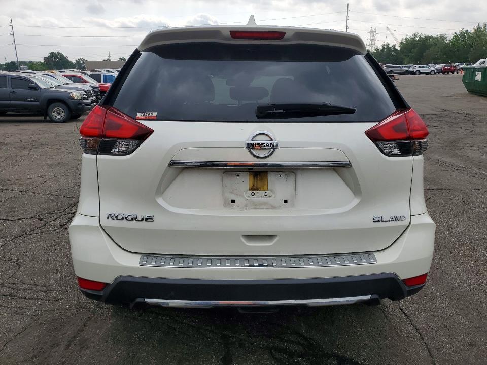 2017 Nissan Rogue VIN JN8AT2MV8HW270703 COPART salvage auction — FRONT END, Co - Salvage Title, sold $2,650 on 2026-07-30 (photo 6)