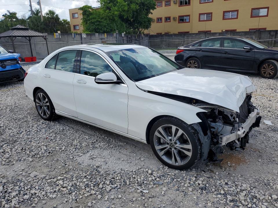 2020 Mercedes-benz VIN WDDWF8DB2LR539423 COPART salvage auction — FRONT END, Fl - Cert Of Title Slvg Rebuildable, sold $275 on 2026-07-28 (photo 4)