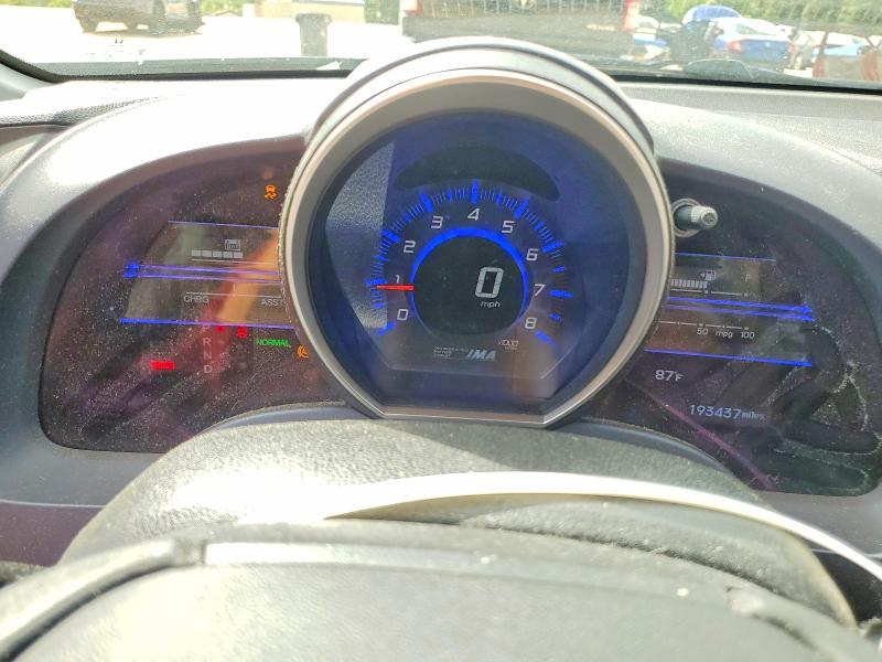 2011 Honda Cr-z VIN JHMZF1D6XBS003505 COPART salvage auction — REAR END, Nc - Salvage Certificate Of Title, sold $250 on 2026-07-27 (photo 9)